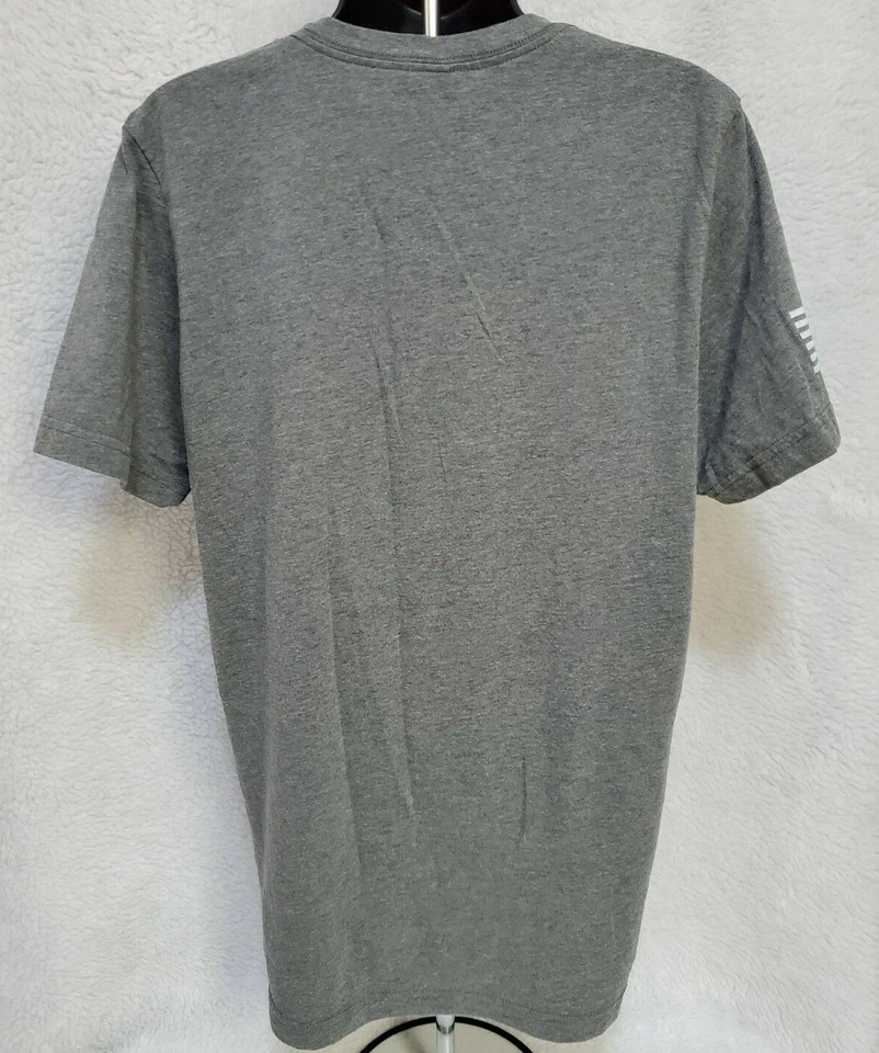 Camisa Scobar Hombre Mujer Talla L Grande Gris Blanco Fuerza Aérea Fuerza Espacial Foto 4 de 4