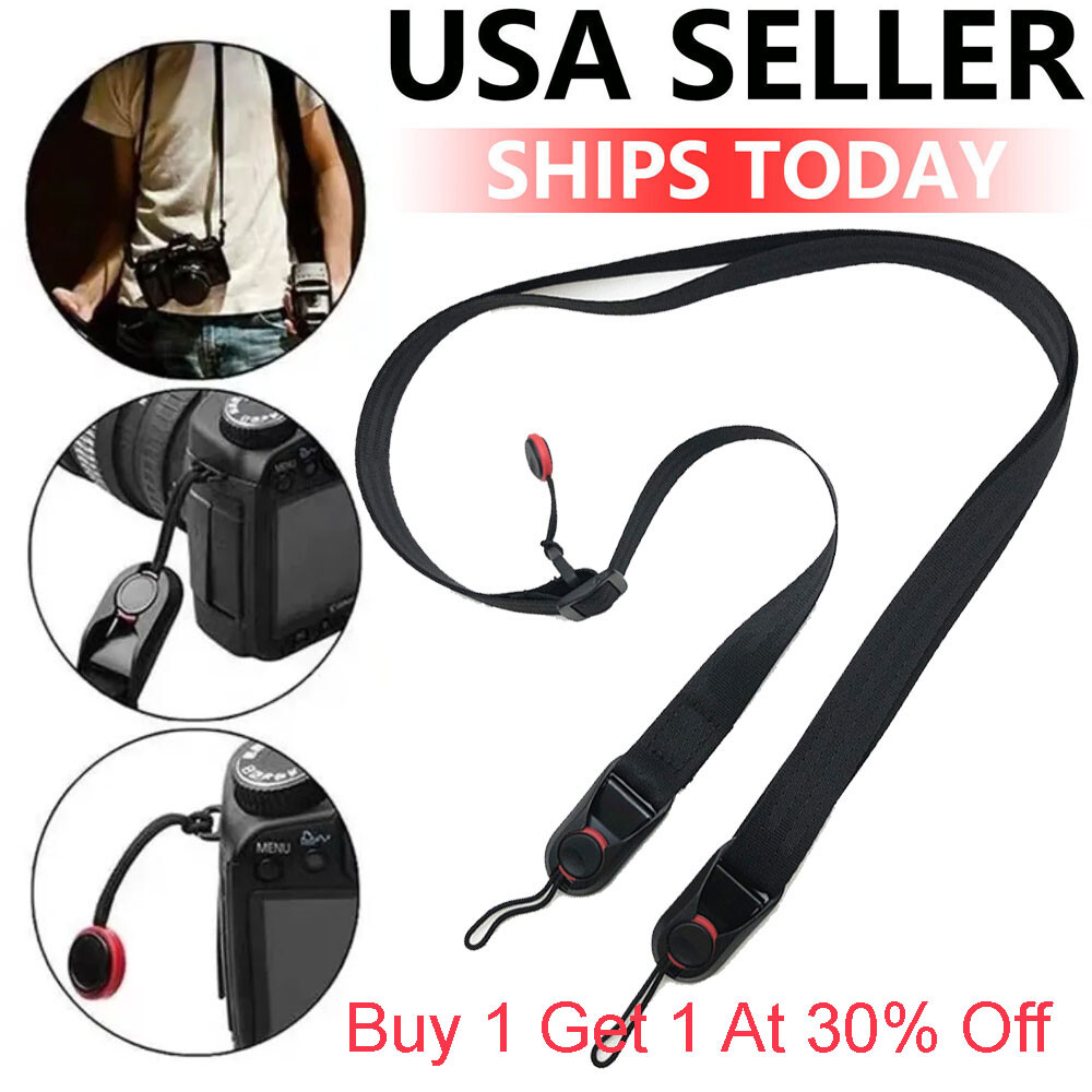 Camera Strap Universal Quick Release Shoulder Neck Belt Adjustable for All DSRL