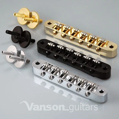 NUEVO Puente de silla de montar Vanson Roller para Gibson Les Paul, SG, ES Dot, Gretsch Bigsby®