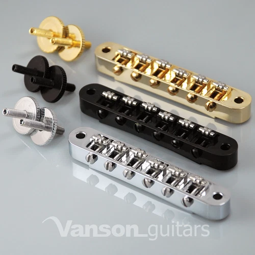 NEW Vanson Roller Saddle Bridge for Gibson Les Paul, SG, ES Dot, Gretsch Bigsby®