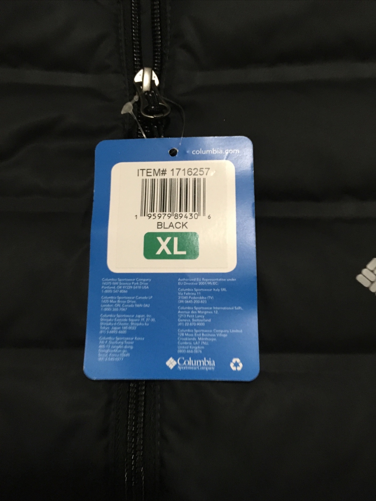 Columbia Men's Lake 22 Heat Seal Jacket, Black, Size XL eBay