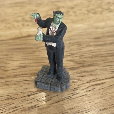 Hawthorne Halloween Village Grandpa Munsters Just One Drop Figure