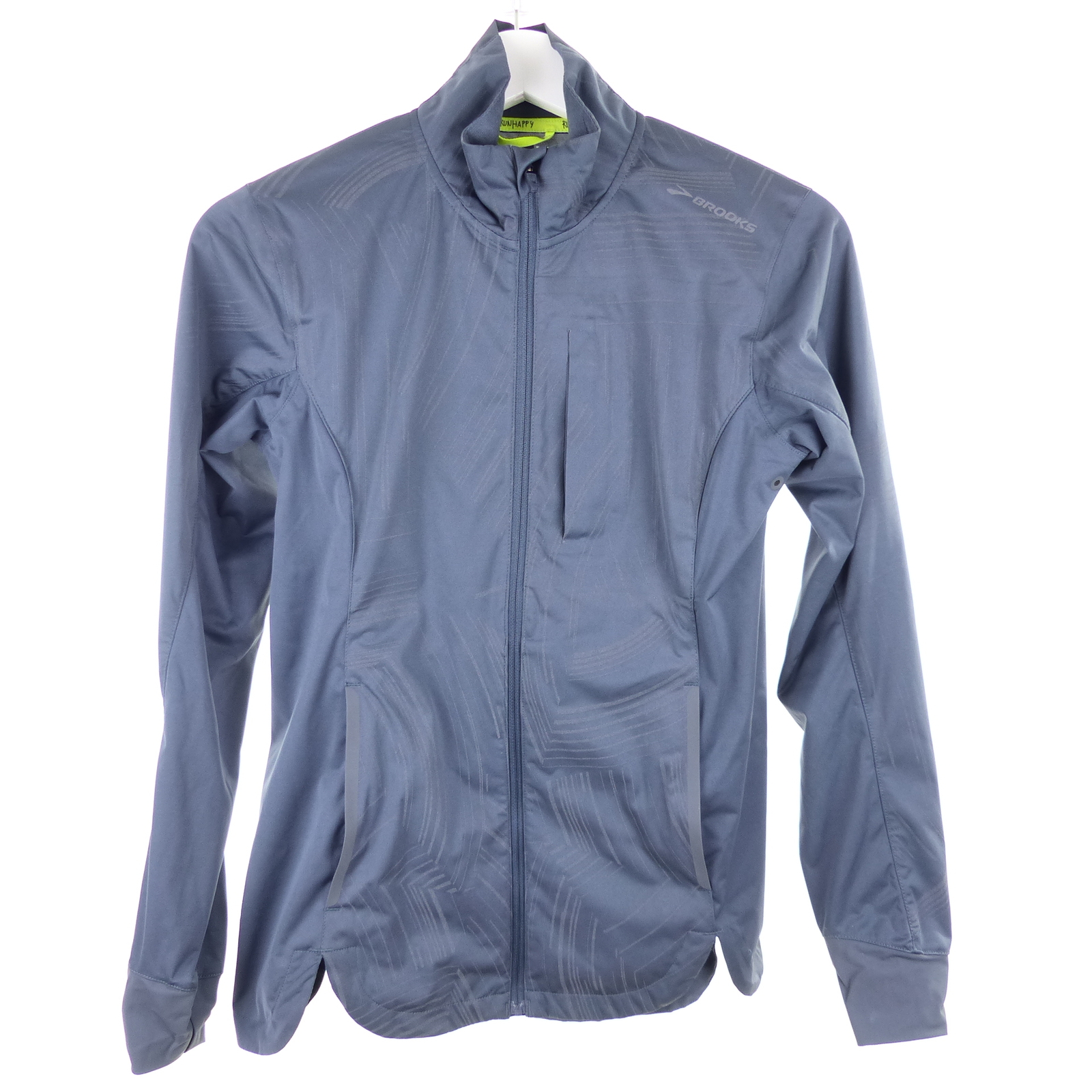 Brooks women's running jacket drift shell asphalt… - image 1