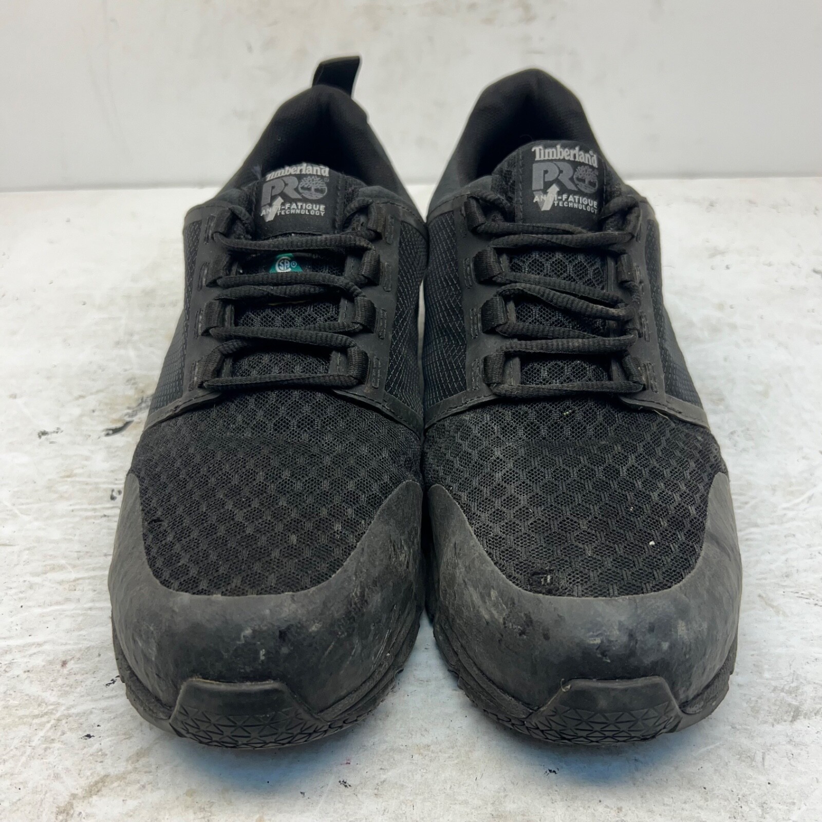Timberland PRO Men's Radius Comp. Toe Work Shoes A2A55 Black/Black Size 10W image 2