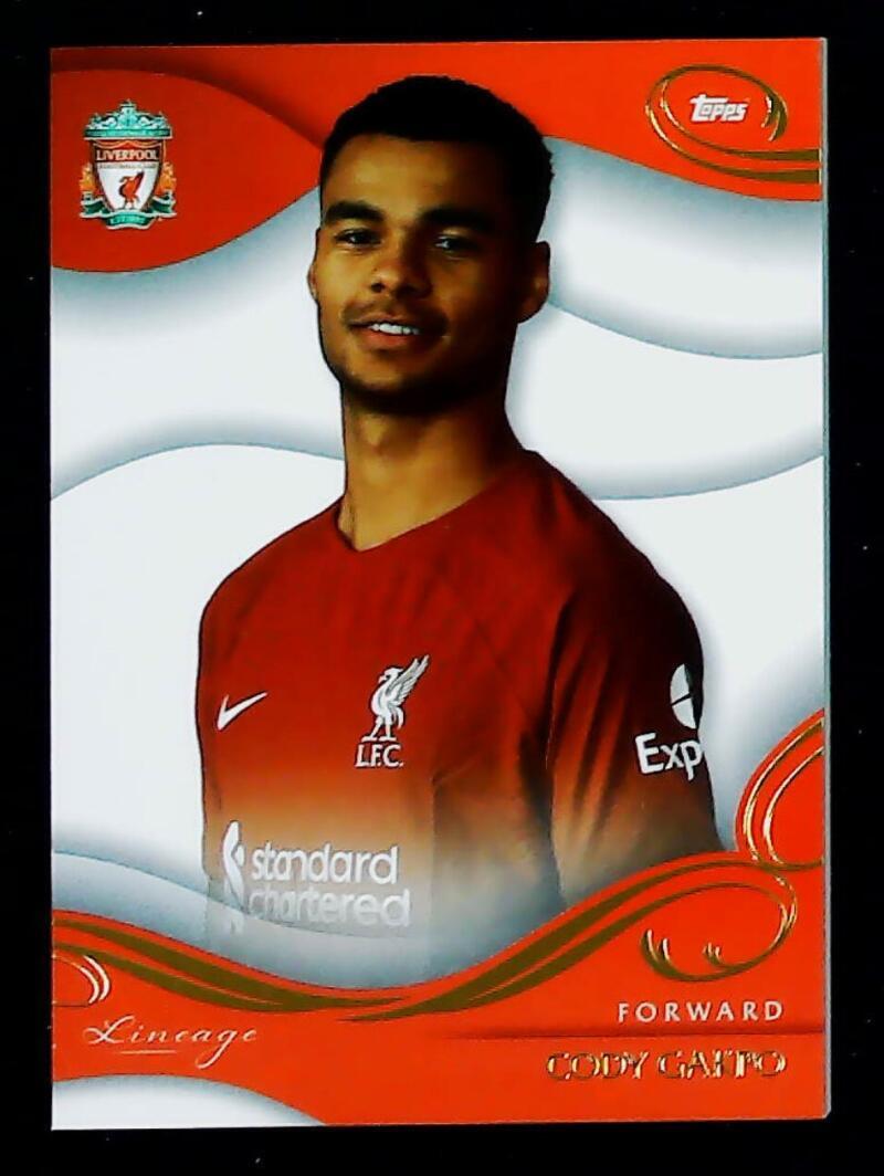2022-23 Topps Liverpool Lineage #29 Cody Gakpo Liverpool FC