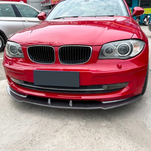 Black Car Front Bumper Spoiler Lip For BMW 1 Series E81 E82 E87 E88 2008-2011 co - Picture 11 of 12
