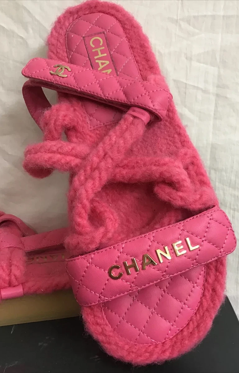 Chanel cord rope sandals Clearance