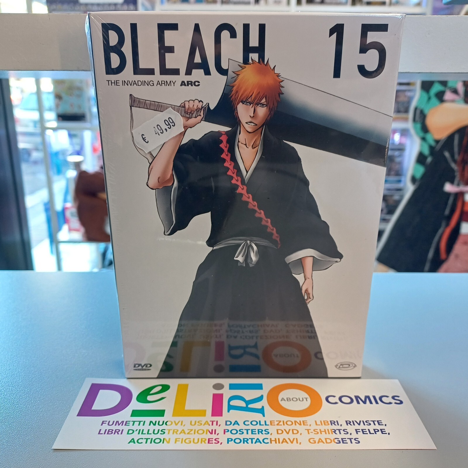 DVD - BLEACH N.15 THE INVADING ARMY ARC Ed. DYNIT SCONTO 5%