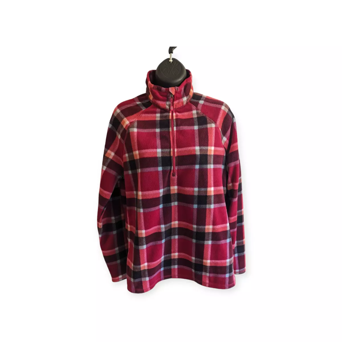 Plaid clearance quarter zip