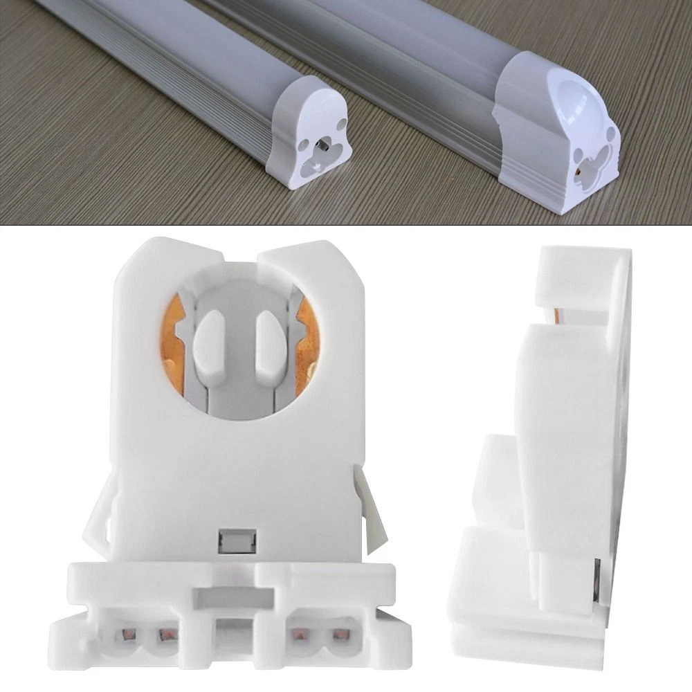 UL Turn Type Tombstone Lamp Holder Light Socket Fluorescent Tube LED