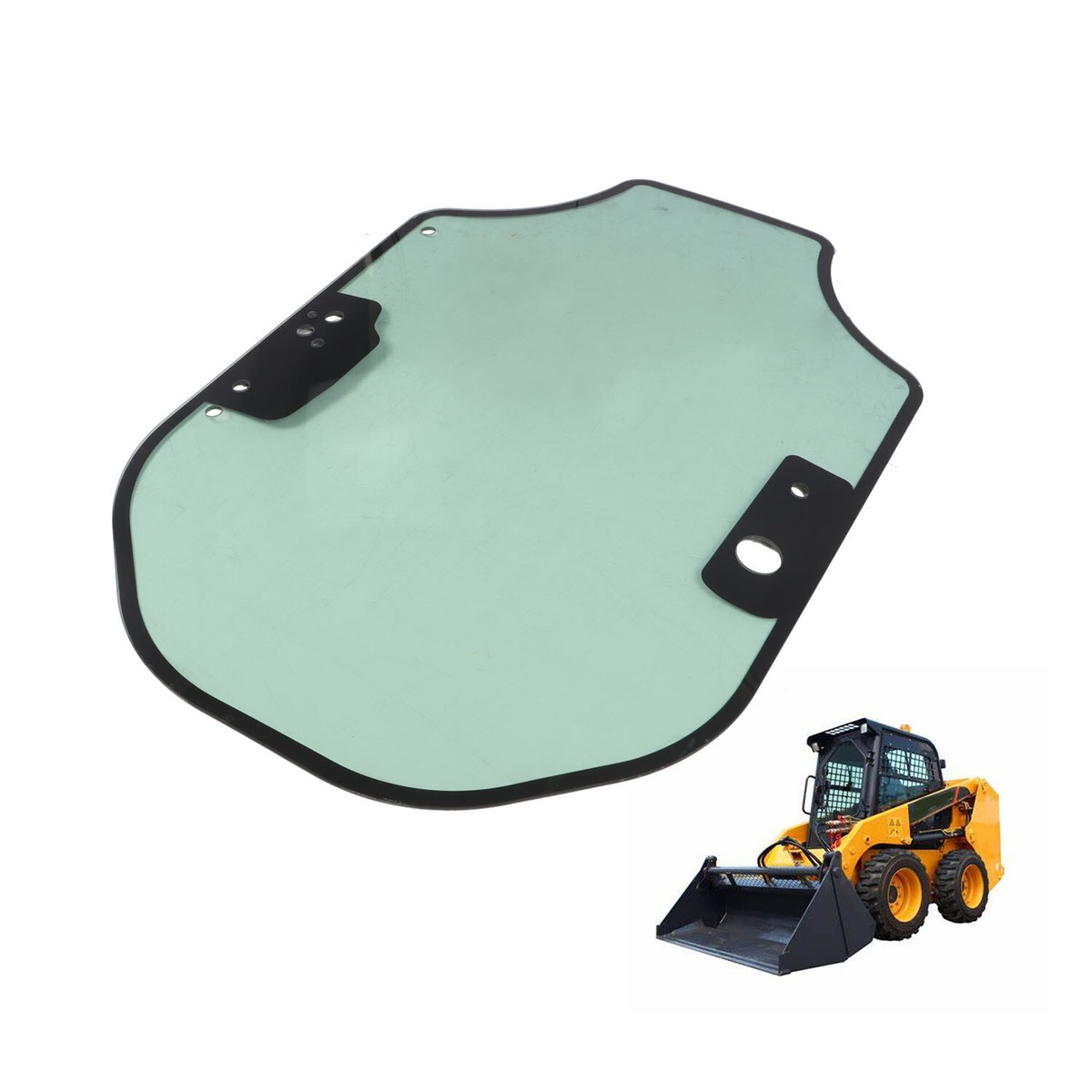 345-6230 Cab Glass Door For Caterpillar Skid Steer 299D3XHP 262D3