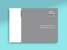 Nissan Serena Service History Book. ALL MODELS Petrol And Diesel.