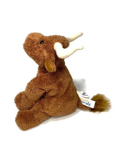 10" Mary Meyer Bubba Longhorn Cow Bull Brown Sweet Rascals Plush Stuffed Animal - Picture 2 of 2