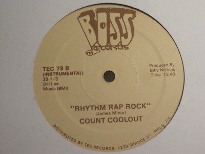 COUNT COOLOUT RHYTHM RAP ROCK 12