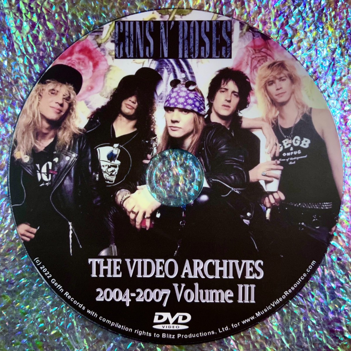 GUNS N ROSES LIVE Video Archives 1987 to 2021 7 DVD Set