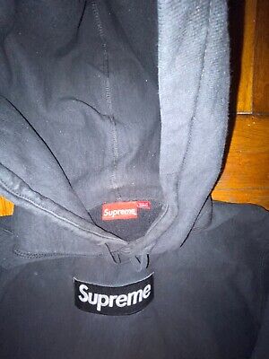 supreme hoodie black