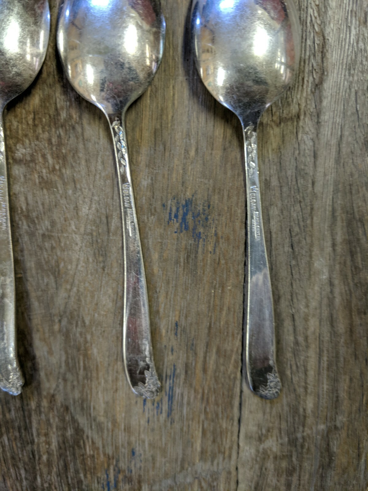 ELDAN Nickel Silver Flatware / Silverware ELD22 Japan 6 Teaspoons