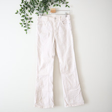 Pilcro Anthropologie Beige Flare The Icon Jeans Size 26