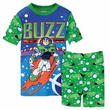 DISNEY BUZZ LIGHTYEAR PAJAMAS SET TOY STORY PJ PALS  Kid's Boy's Size 10  NEW 