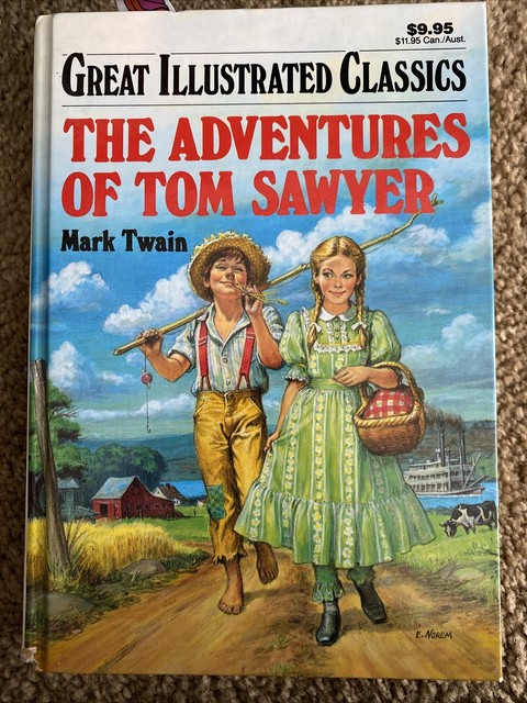 Great Illustrated Classics Ser Tom Sawyer By Mark Twain 1989 Hardcover For Sale Online Ebay