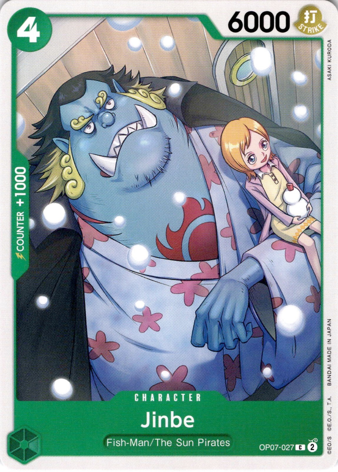 One Piece 500 Years in the Future Jinbe OP07-027