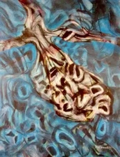 Susurration of Symbols 2022 ORIGINAL ACRYLIC PAINTING P McCormack