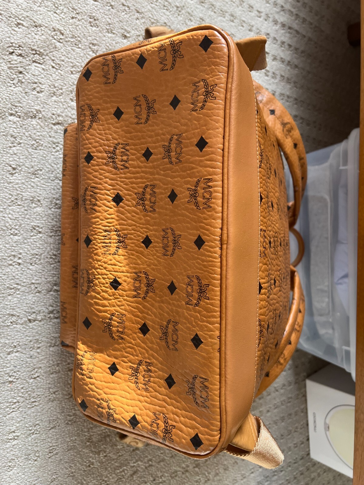 MCM Studs Backpack Rucksack Logogram MMK5SVE18CO0… - image 9