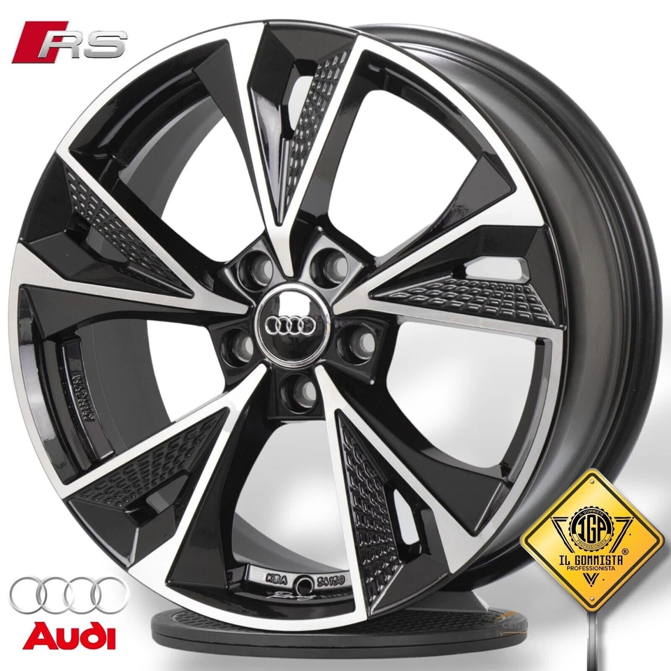 RS6 KIT 4 Cerchi In Lega NAD Compatibili con Audi A3 A4 Q2 Q3 Q4 Q5 TT  S-line R - Imagen 3 de 4