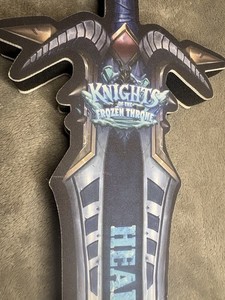 Hearthstone Knights Of The Frozen Throne Foam Sword SDCC 2017 Exclusive
