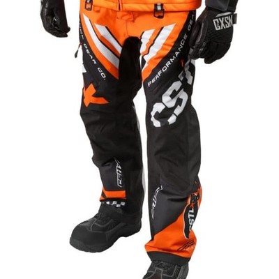 Castle X R26 Motorrad-Latzhose XL Orange 73-2758