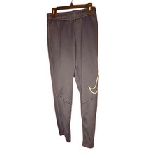 Nike Kids Navy Joggers with White Swoosh