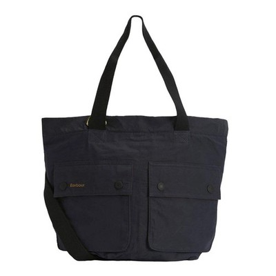 Barbour Transport Carry All Tote Bag Navy