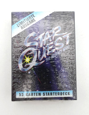 STAR QUEST - The Regency Wars  STARTER DECK / Deutsch / TCG / Limitierte Ausgabe