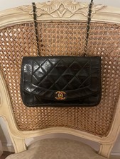 Borsa donna Diana Chanel tracolla nera