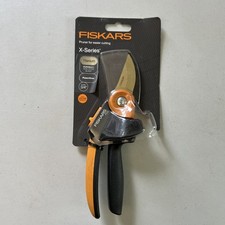 Fiskars X-Series Pruner Titanium Blade Ergonomic SoftGrip PowerGear Handle NEW