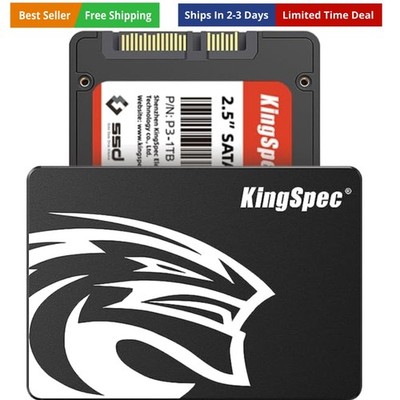 1TB 2.5 SSD SATA III Internal - 550MB/s Read, 520MB/s Write with 3D NAND Flas...