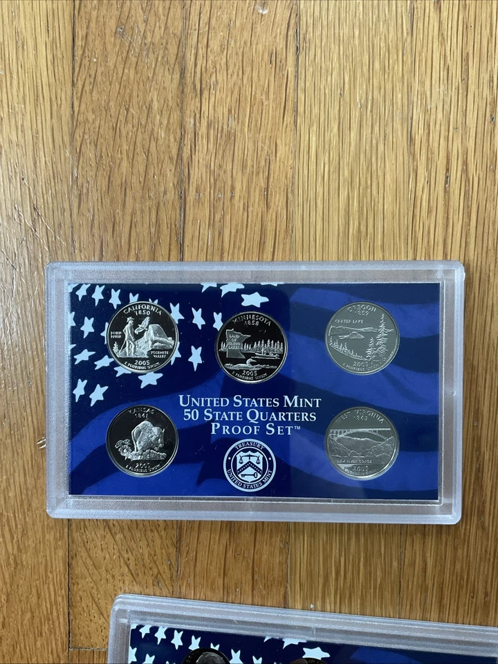 2005 Proof  Quarter Set with Certificate of Authenticity - Image 2 of 4