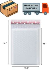 #5 Poly Bubble Mailers Padded Envelopes Self Seal Shipping Bags Any QTY