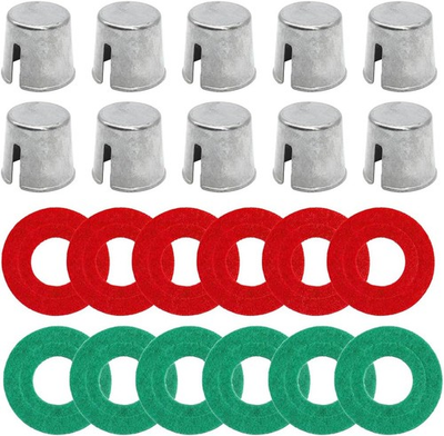 #ad 10PCS Car Battery Terminal Shims with Washers for Top Post Repair $11.19