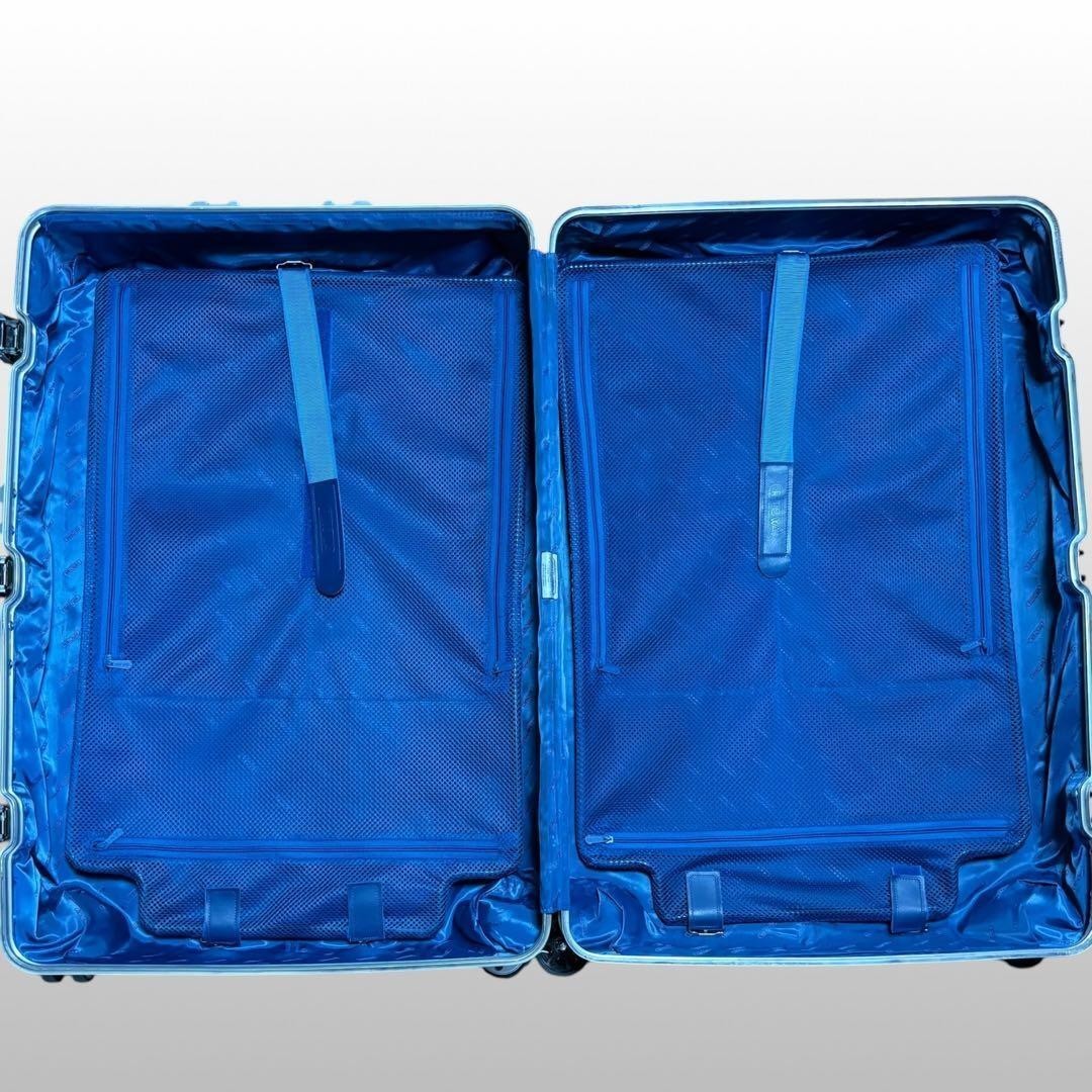 Rimowa Topas Silver 4-wheels Carry Case Suitcase 932.77 From Japan