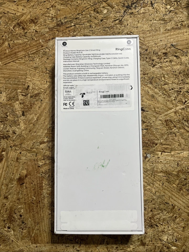 Anillo inteligente ultrafino RingConn Gen 2 - Seguimiento de la salud - Dorado Talla 9 Foto 2 de 3