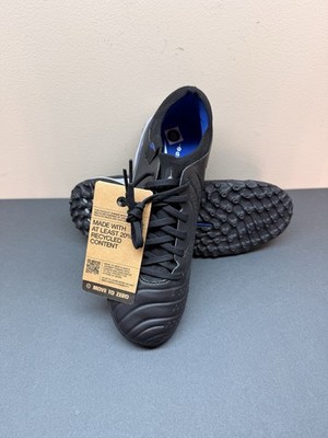 Nike Tiempo Legend 10 Pro Tf Black-Chrome-Hyper Royal Blue Sz 7 [DV4336-040]