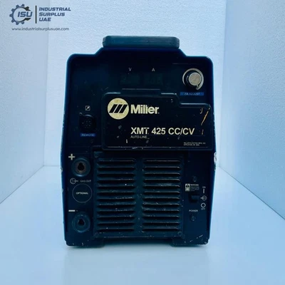 Miller XMT-425 CC/CV Inverter Multiprozess Schweißgerät 425 Ampere 230-460V #9 - Bild 1 von 4