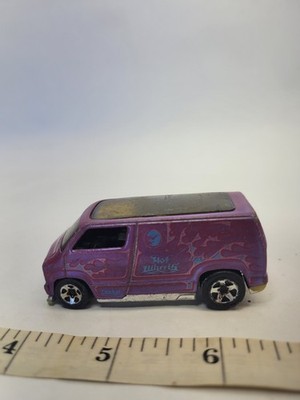 Hot Wheels Dodge Van Purple c5s 1/64 Loose 1974 Custom Ram Van Needs Restoration
