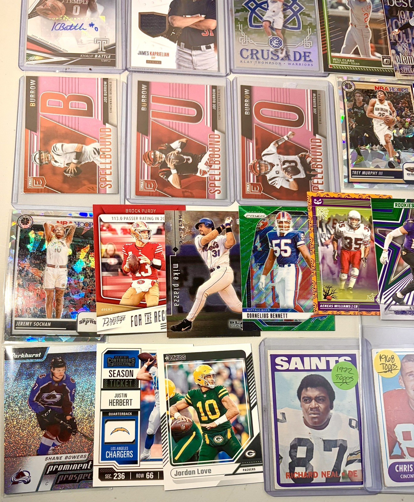 Huge Collection of Multi Sports Card Lot Autos Numbered Parallels RC PSA, Ohtani view 4