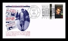US COVER JAMES DEAN LEGENDS OF HOLLYWOOD FDC PANDA THERMOGRAPHED CACHET
