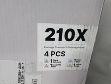 HP 210x Replacement Toner Cartridges 4pk Cyan Magenta Yellow Black
