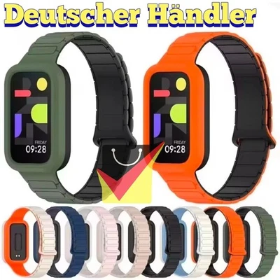 Ersatz Magnet Armband für Xiaomi Smart Band 9 Active / Redmi Band 3, Uhr Strap - Bild 1 von 4