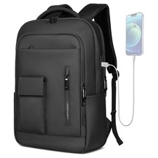 Laptop Backpack for Men, 16 Inch Travel Business Backpack with USB Charging P...