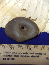 PEBBLE PENDANT - ALASKA NATIVE ARTIFACT COLLECTION - BOUGHT FROM ONEPEOPLE43